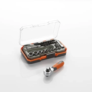 Alyco 192401 Conjunto de Chaves de Caixa Sextavadas 1/4" e Bits 31 Peças - Image 5