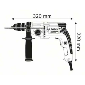 Bosch GBM 13-2 RE Berbequim sem Percussão 750W (Bucha de Precisão) - Image 2