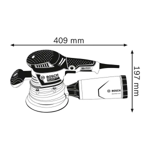 Bosch GEX 40-150 Lixadora de Disco Excêntrica 400W ø150mm - Image 2