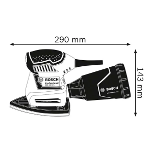 Bosch GSS 160-1 A Lixadora Vibratória 180W 80x133mm - Image 3