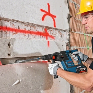 Bosch GBH 18V-26 F+GDE 18V Martelo perfurador SDS plus 18V - Image 3
