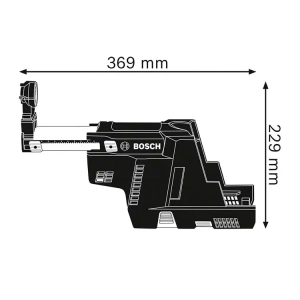 Bosch GDE 18V-16 Sistema de Aspiração para GBH 18V-26-GDE - Image 2