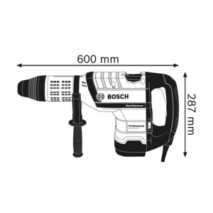 Bosch GBH 12-52 D Martelo Perfurador SDS max 1700W 19J 52mm - Image 2