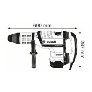 Bosch GBH 12-52 DV Martelo Perfurador SDS max 1700W 19J 52mm - Image 3