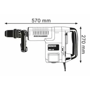 Bosch GSH 11 E Martelo Demolidor SDS max 1500W 16.8J 10Kg - Image 3