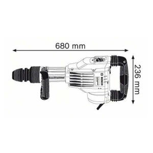 Bosch GSH 11 VC Martelo Demolidor SDS max 1700W 23J 11Kg - Image 3