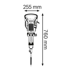 Bosch GSH 16-30 Martelo Demolidor SDS max 1750W 41J 16Kg - Image 2