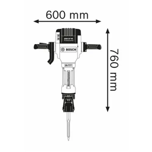 Bosch GSH 27 VC Martelo Demolidor SDS max 2000W 62J 29Kg - Image 2