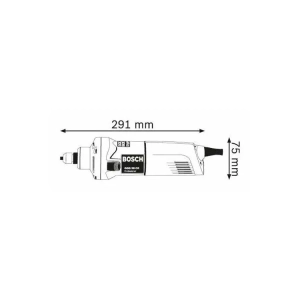 Bosch GGS 28 CE Retificadora Curta 650W 10.000-30.000rpm - Image 2