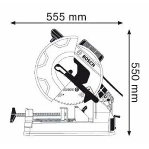 Bosch GCD 12 JL Serra de Disco Abrasivos para Metal 2000W ø305mm - Image 2