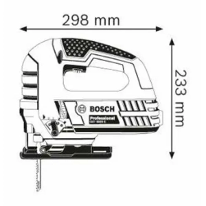 Bosch GST 8000 E Serra Vertical "Tico-Tico" 710W 80mm - Image 2