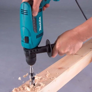 Makita HP1641K Berbequim com Percussão 680W com Mala - Image 2