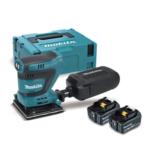Makita DBO480RTJ Lixadora Orbital 18V 112x102mm