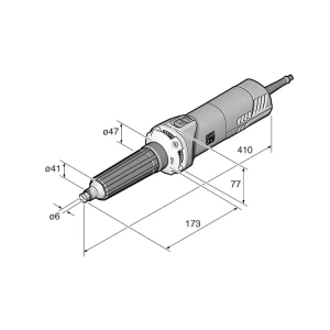 Fein GSZ 8-280 PEL Retificadora reta longa 750W 8.500-28.000Rpm - Image 2