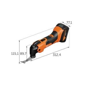 Fein AMM 500 Plus AS Multiferramenta 18V - Image 10