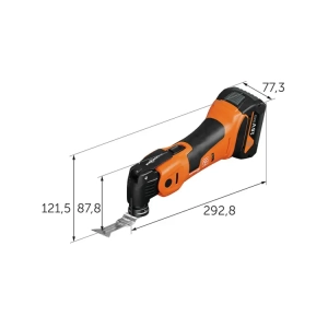 Fein AMM 700 MAX TOP AS Multi ferramenta Multimaster 18V - Image 10