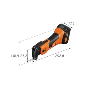 Fein AMM 700 1.7 Q AS Multi ferramenta Multimaster 18V - Image 6
