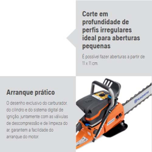 Husqvarna K970 CHAIN Cortadora Corrente a Gasolina 94cm3 4.8kW - Image 4