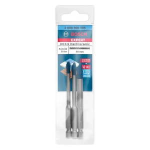 Bosch EXPERT HEX9 HardCera Broca Especial para Cerâmica 3uni: 5,6,8mm - Image 2