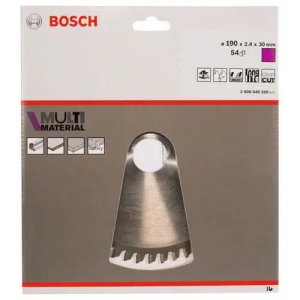 Bosch Multi Material Disco Pastilhado Multimaterial ø235mm 64 Dentes - Image 2