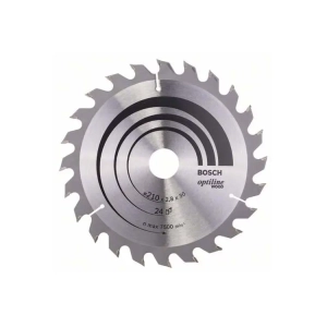Bosch Optiline Wood Disco Pastilhado p/ Madeira ø210mm 24 Dentes