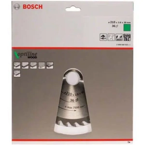 Bosch Optiline Wood Disco Pastilhado p/ Madeira ø210mm 48 Dentes - Image 2