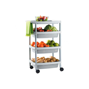 Tatay 7738201 Carro Porta Legumes com 4 Prateleiras - Image 2
