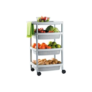 Tatay 7738201 Carro Porta Legumes com 4 Prateleiras - Image 3