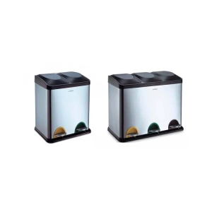 Arregui CR705 45L Balde de Reciclagem 3 Compartimentos de 15L 605x485x340mm - Image 5